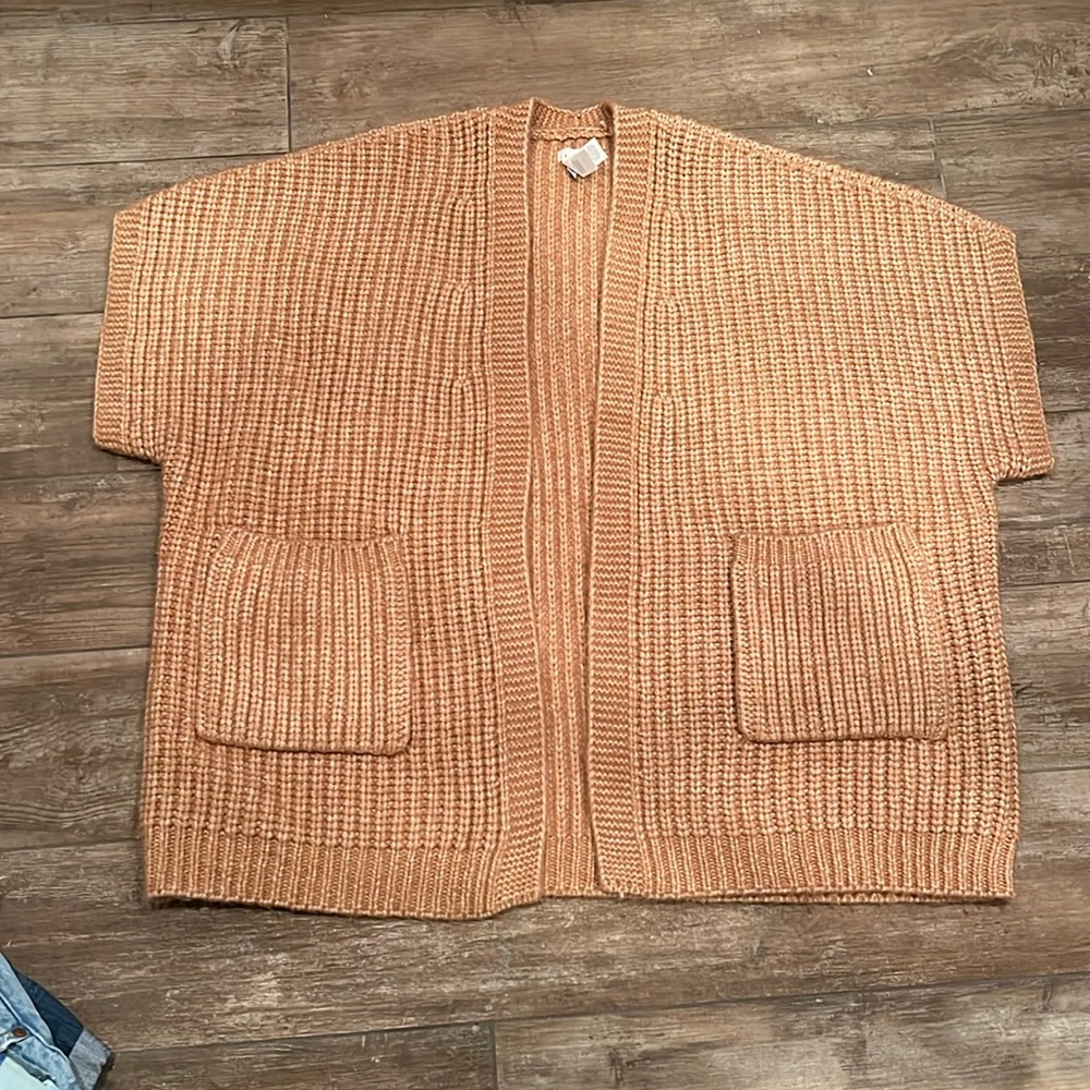 Cozy aerie poncho excellent condition